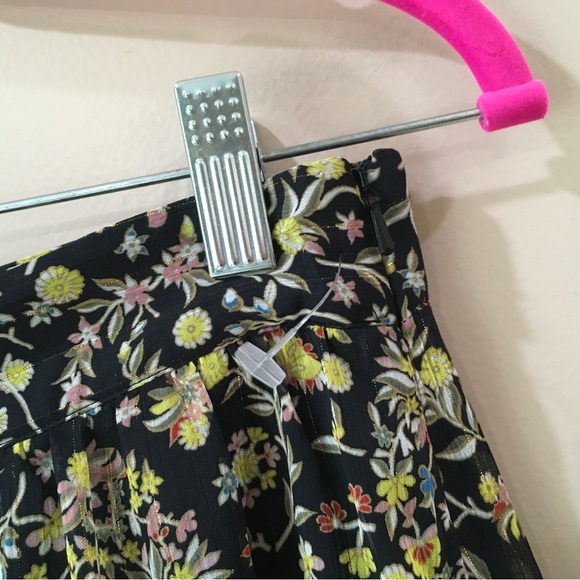 BODEN mini skirt floral tiered ruffle garden floral - Picture 7 of 7